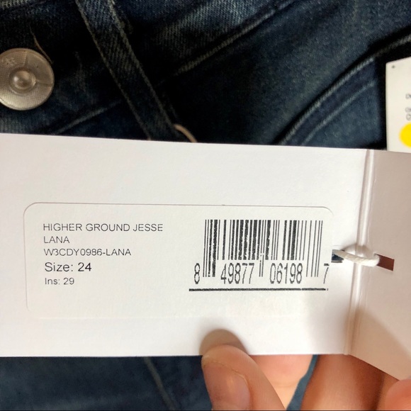 3X1 Womens Jesse Lana Straight Leg - Picture 4 of 4